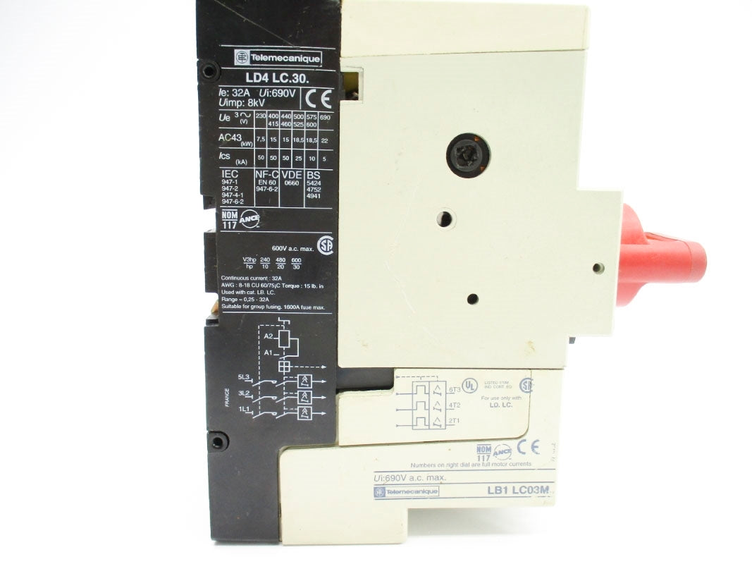 TELEMECANIQUE LD4LC.30. LB1-LC03M53 UNMP