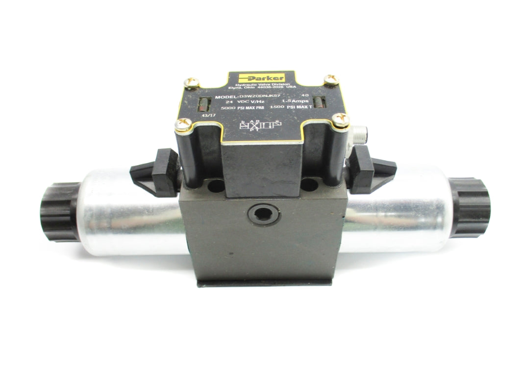 PARKER D3W20DNJK5740 1500/5000PSI 24VDC NSNP