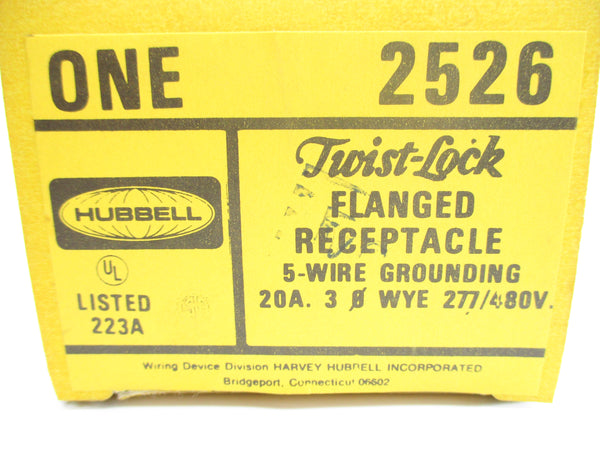 HUBBELL 2526 NSMP