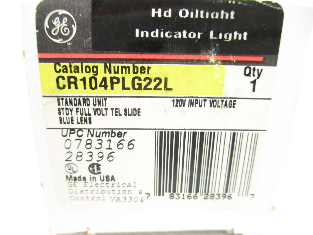 GENERAL ELECTRIC CR104PLG22L NSMP