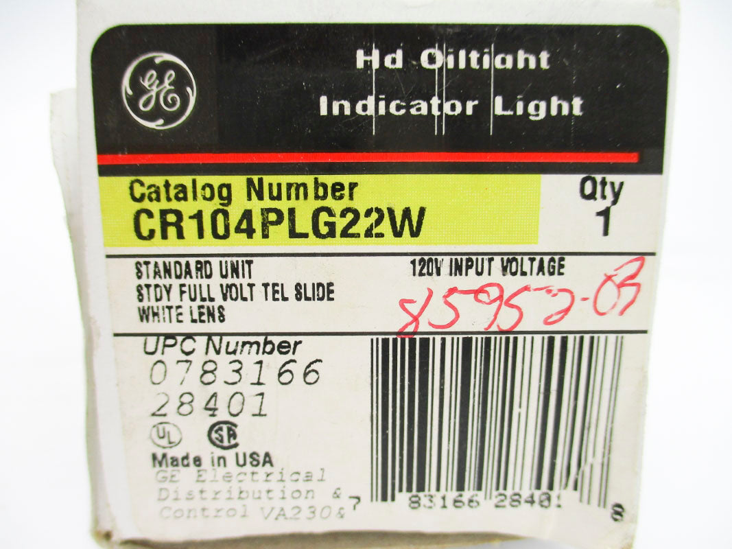 GENERAL ELECTRIC CR104PLG22W NSMP