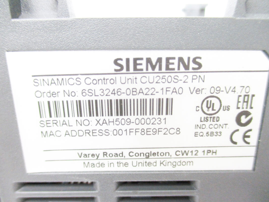 SIEMENS 6SL3246-0BA22-1FA0 UNMP