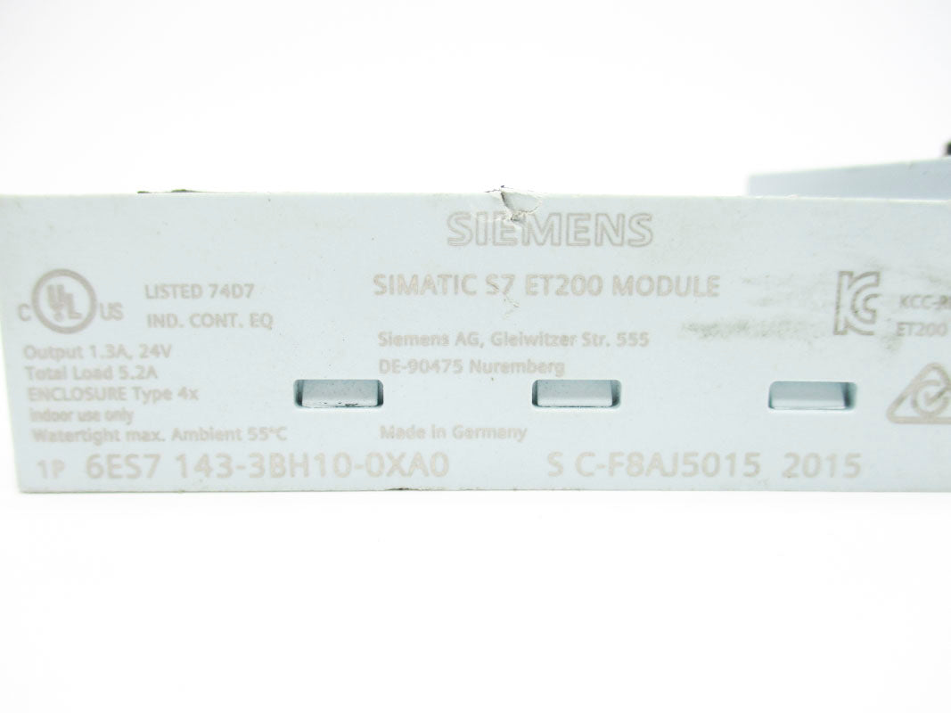 SIEMENS 6ES7143-3BH10-0XA0 UNMP