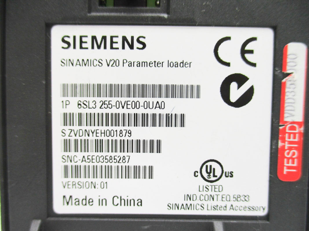 SIEMENS 6SL3255-0VE00-0UA0 UNMP