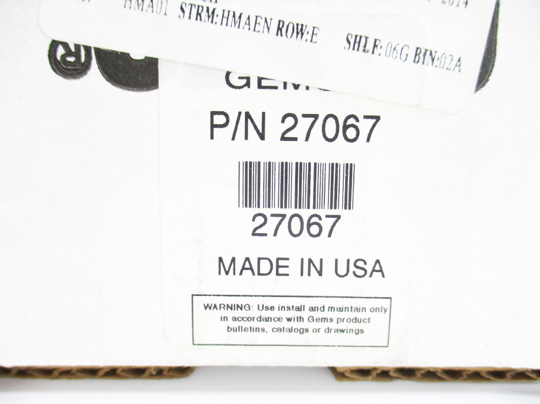 GEMS SENSORS 27067 NSMP