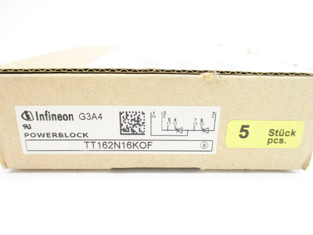INFINEON TT162N16KOF (PKG OF 5) NSMP