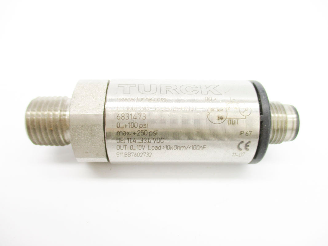 TURCK PT100PSIG-13-LU2-H1131 6831473 100PSI NSMP