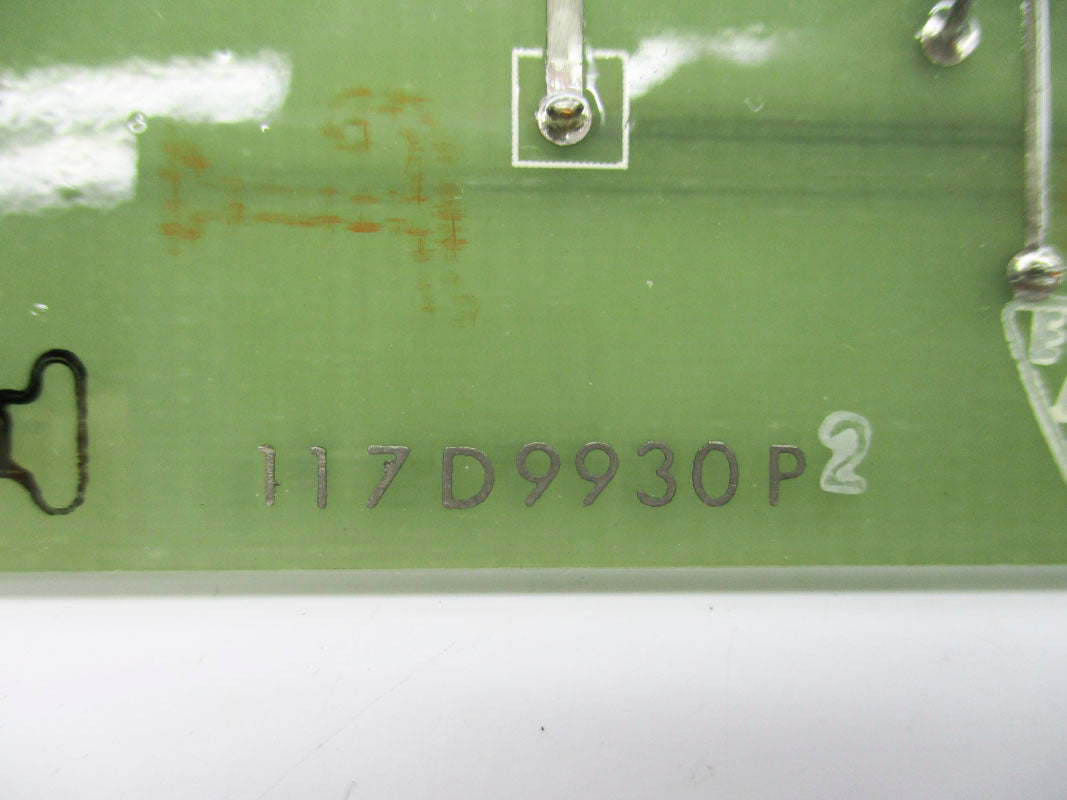 GENERAL ELECTRIC 117D9929G8 117D9930P2 UNMP