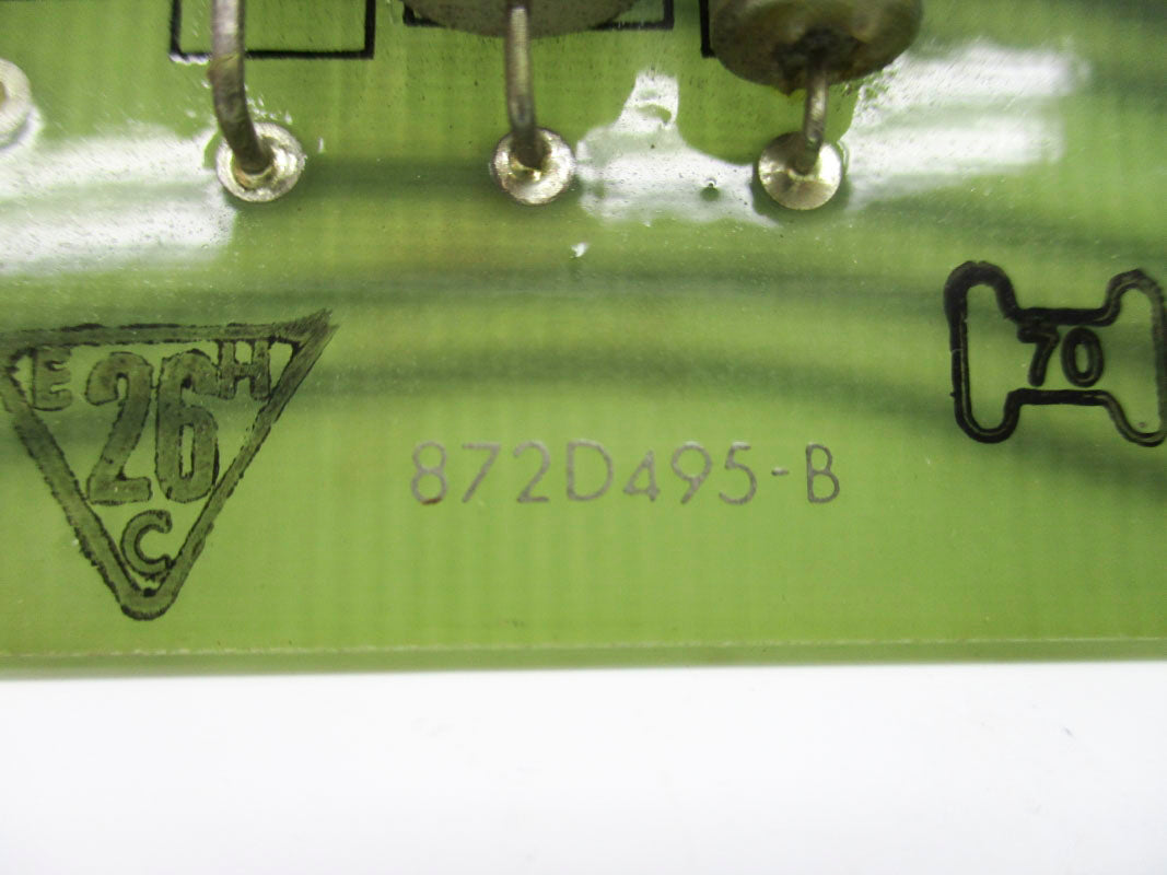 GENERAL ELECTRIC 872D496G1 872D495-B REV. 1 UNMP