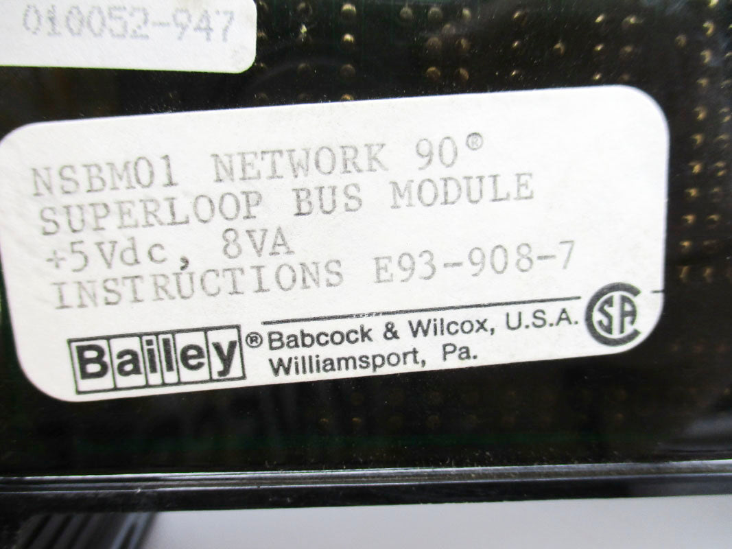 BAILEY NSBM01 UNMP