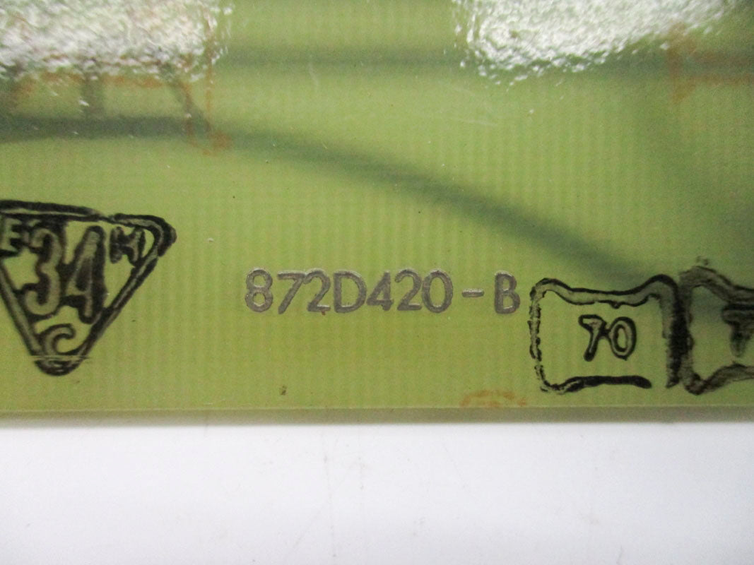 GENERAL ELECTRIC 872D421G1 872D420-B REV. 11 UNMP