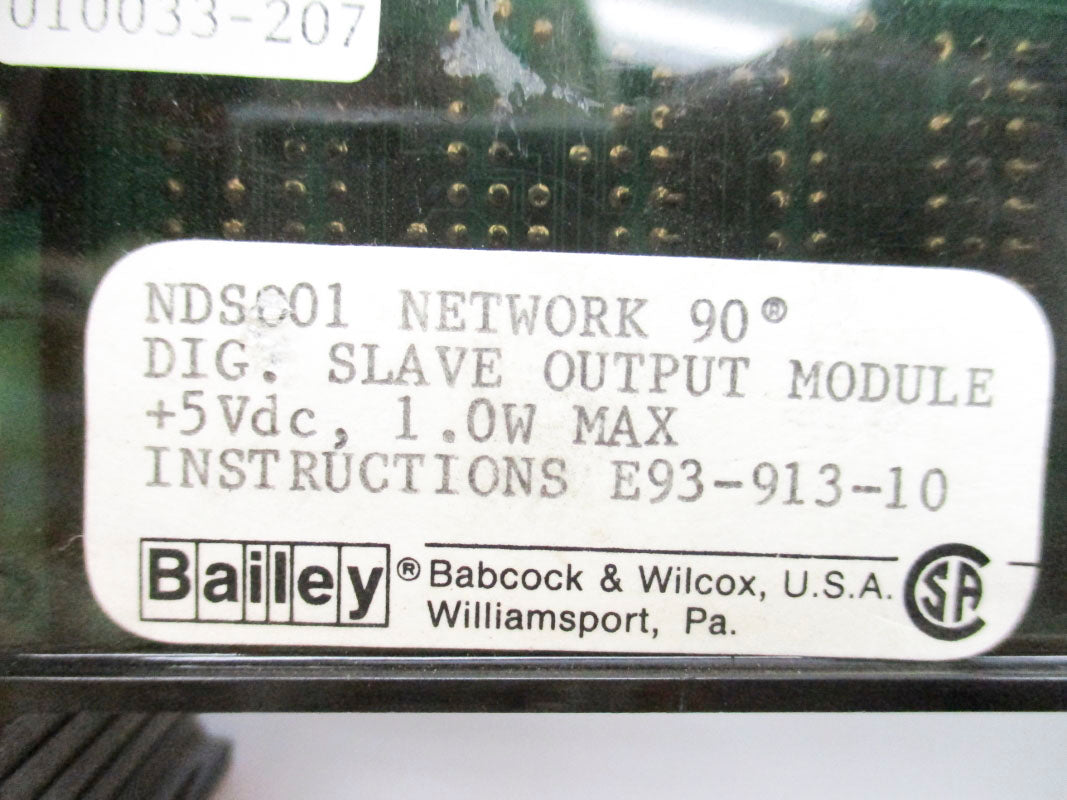BAILEY NDSO01 6636038A UNMP