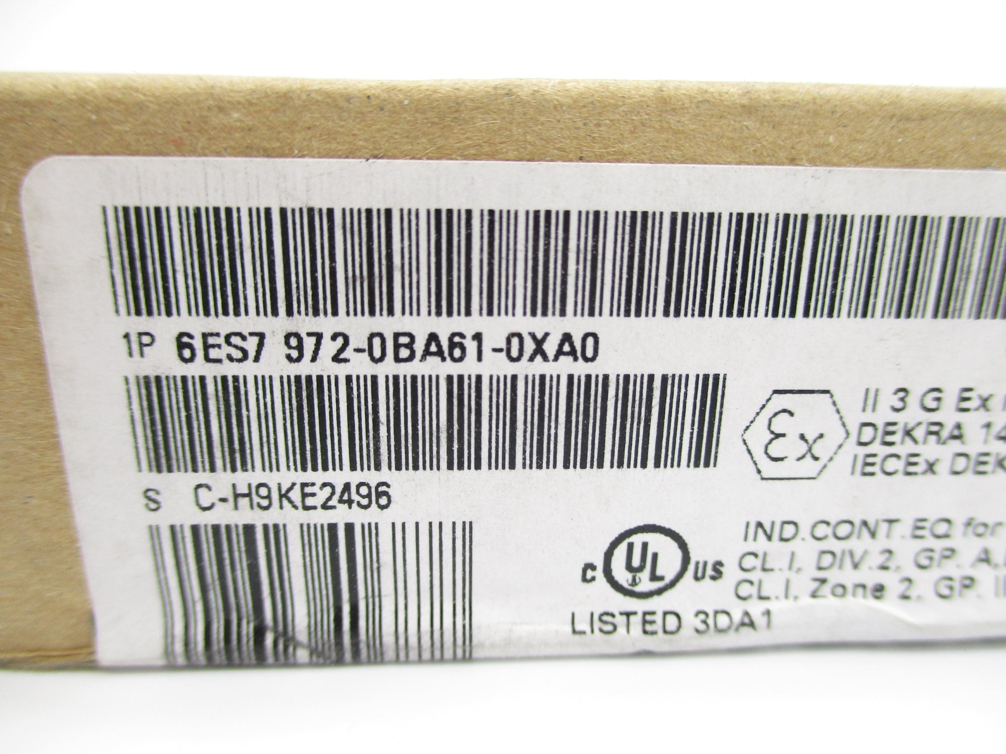 SIEMENS 6ES7972-0BA61-0XA0 NSFS