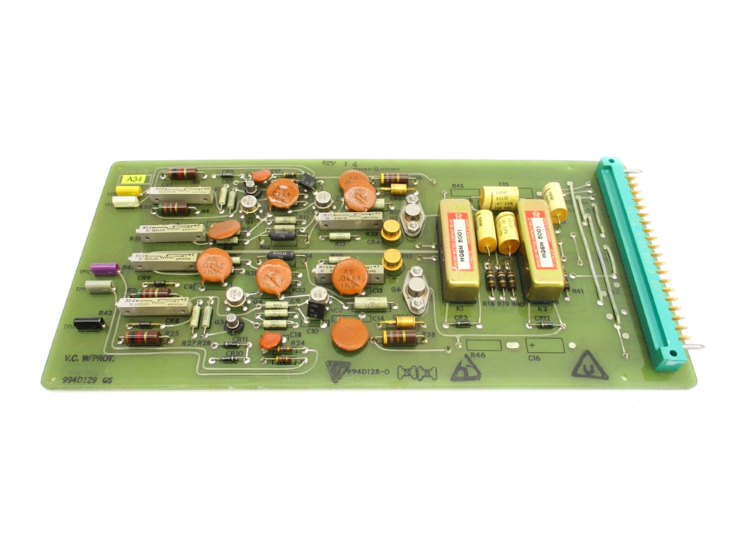 GENERAL ELECTRIC 994D129G5 994D128-0 REV. 14 UNMP