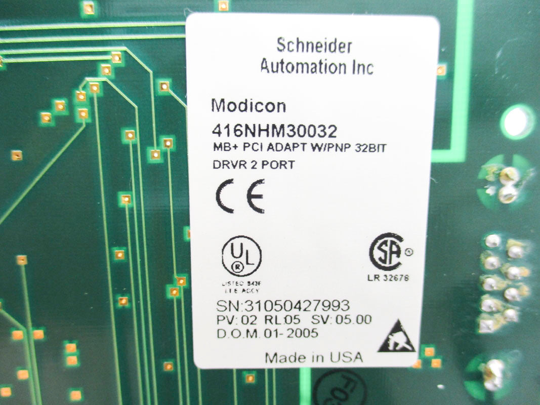 SCHNEIDER AUTOMATION 416NHM30032 NSNP