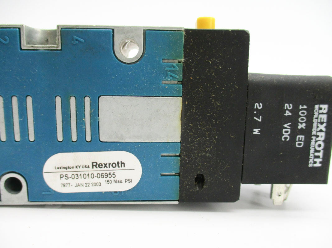 REXROTH PS-031010-06955 150PSI 24VDC NSMP