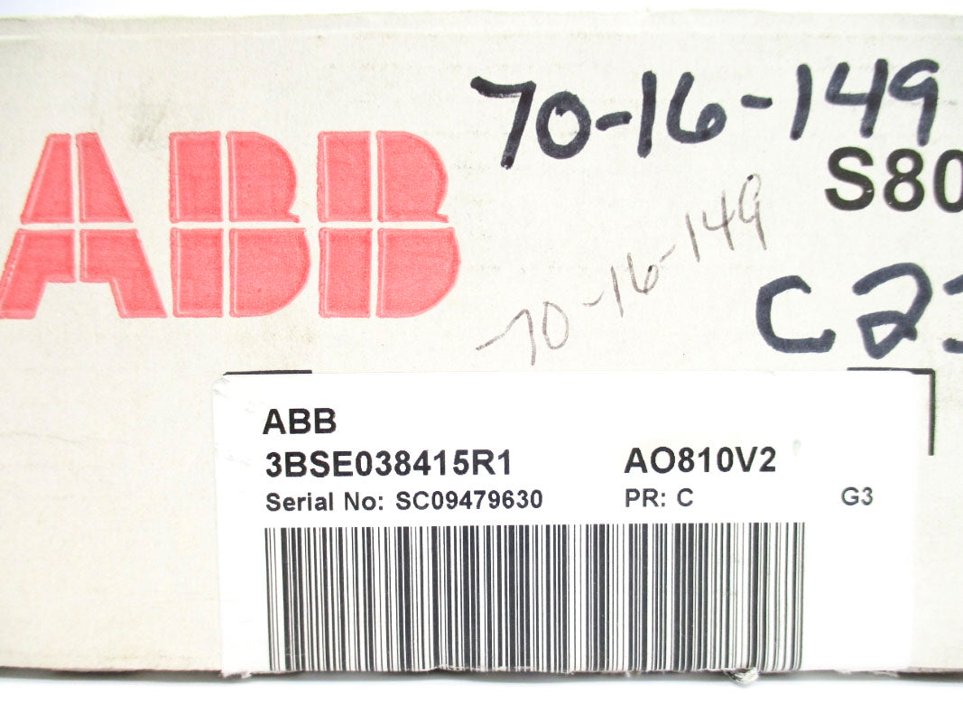 ABB AO810V2 3BSE038415R1 NSMP