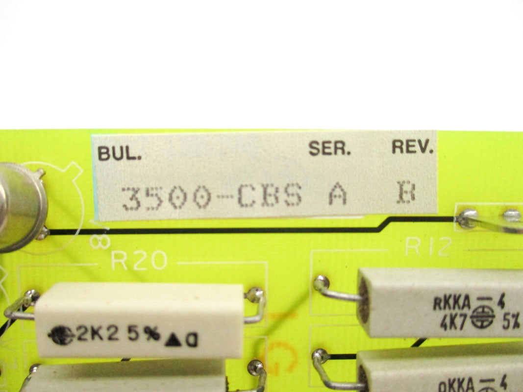 STROMBERG 5761041-7D 3500-CBS SER. A REV. B UNMP
