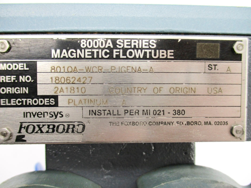 FOXBORO 801QA-WCR-PJGFNA-A 635/740PSI UNMP