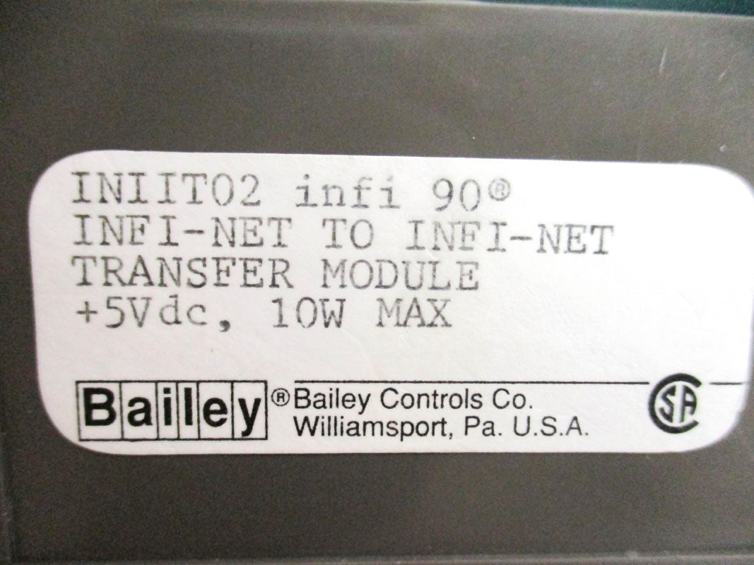 BAILEY INIIT02 UNMP