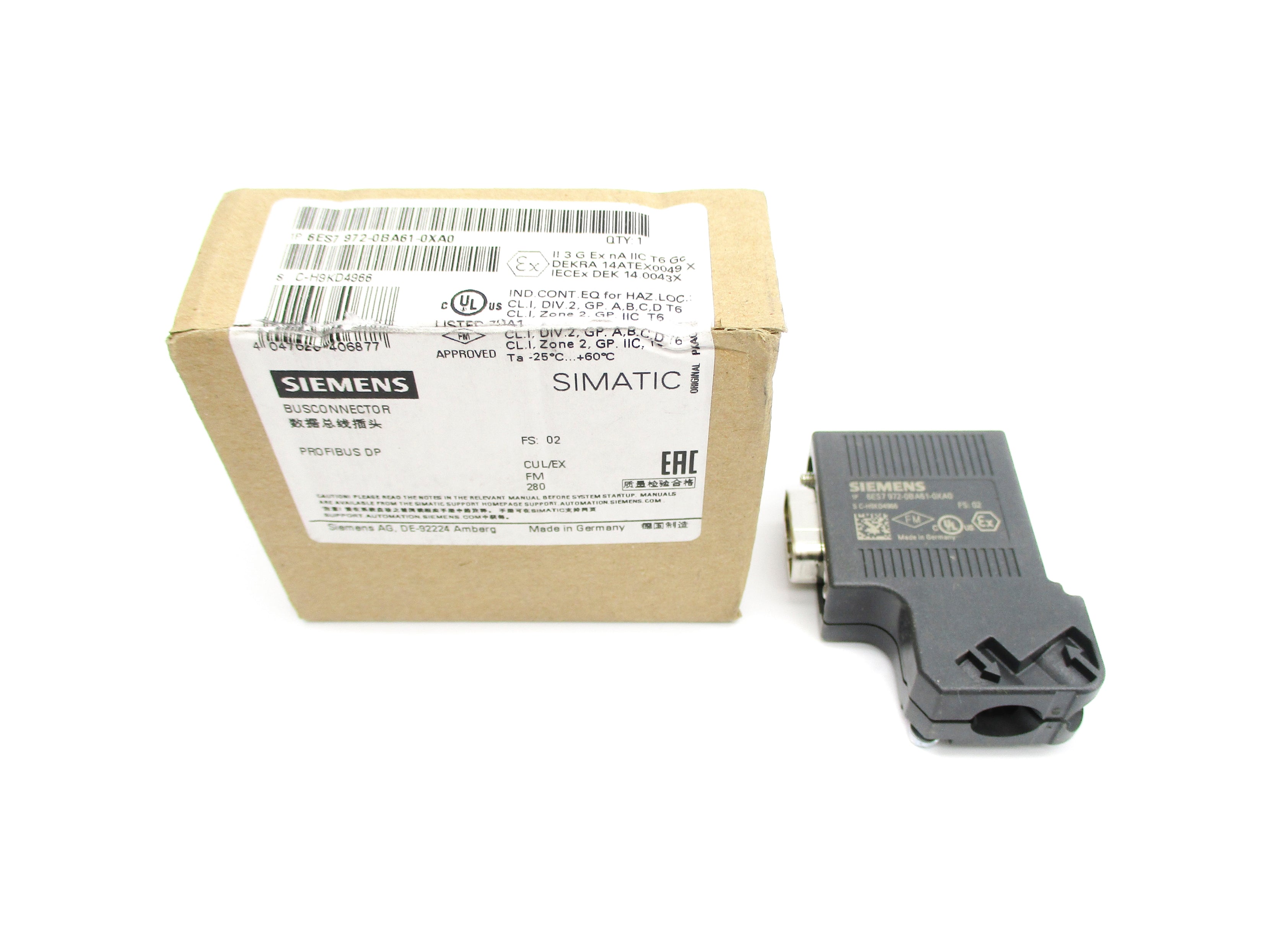 SIEMENS 6ES7972-0BA61-0XA0 NSMP
