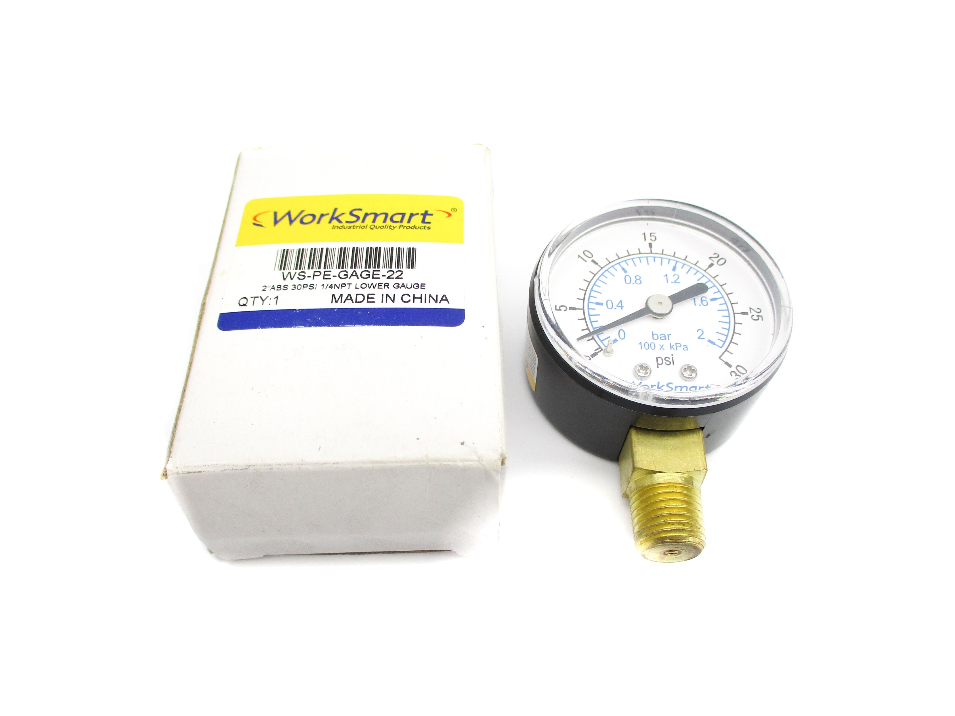 WORK SMART WS-PE-GAGE-22 30PSI NSMP