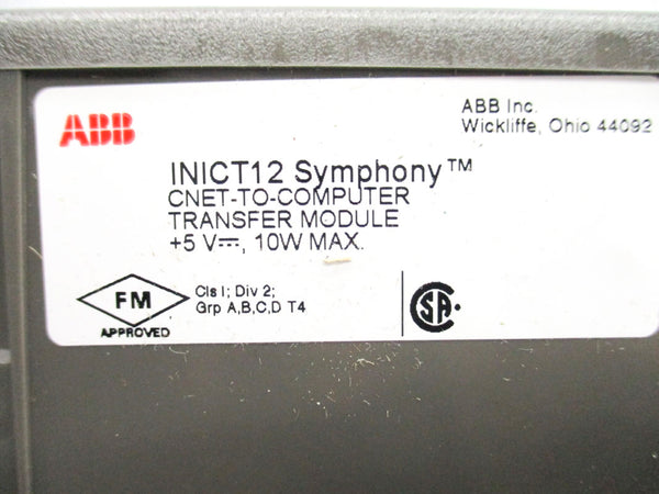 ABB INICT12 UNMP
