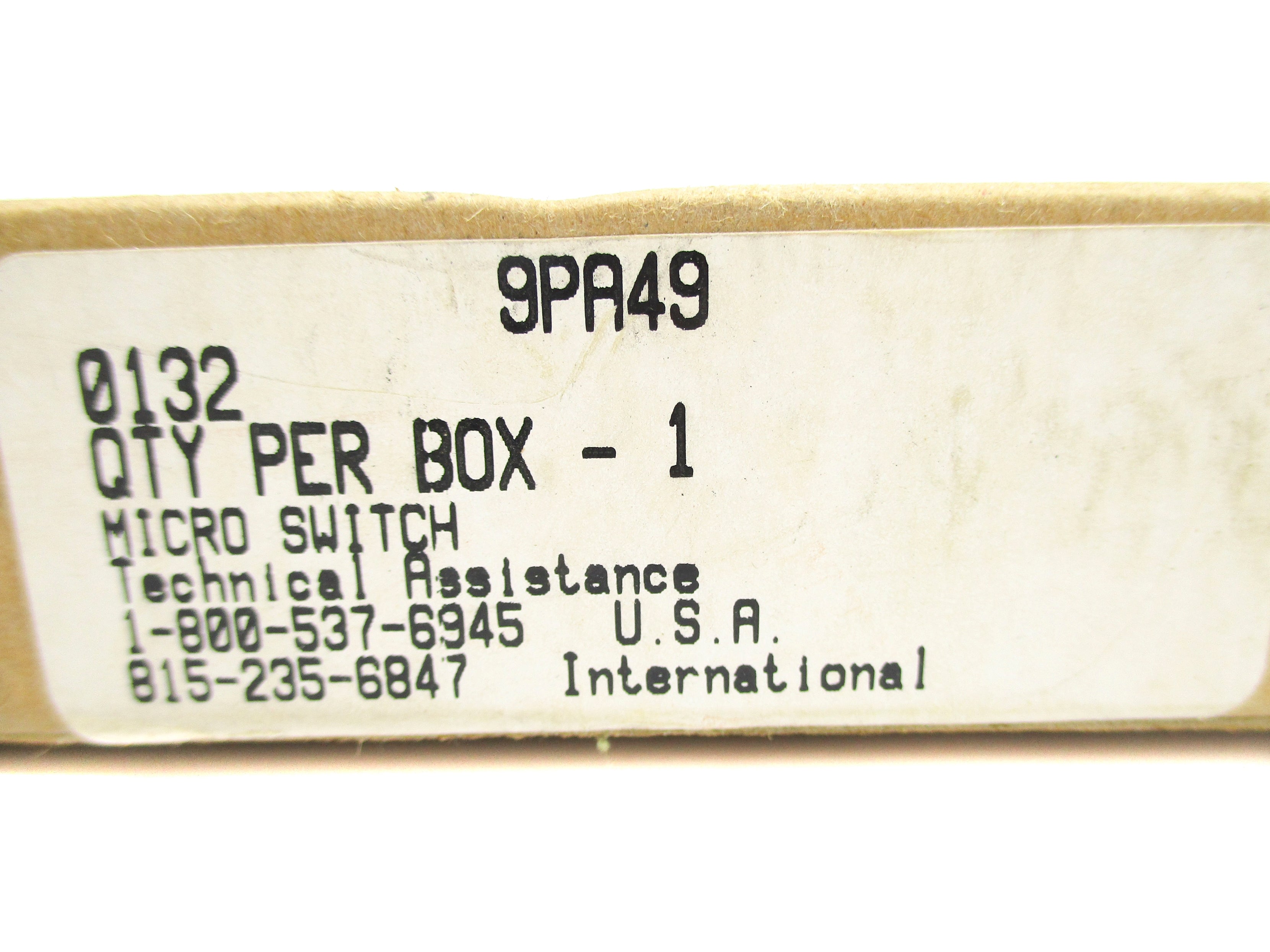 HONEYWELL 9PA49 NSMP