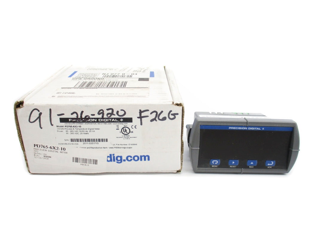 PRECISION DIGITAL PD765-6X2-10 85-265VAC NSMP