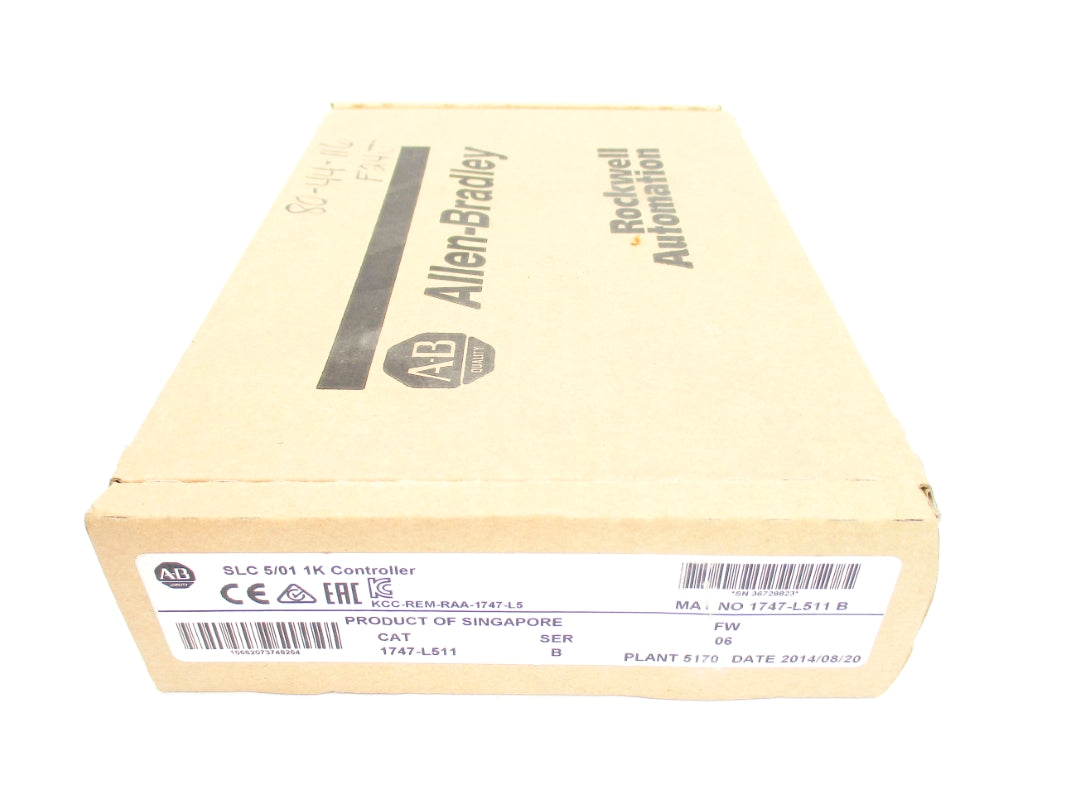 ALLEN BRADLEY 1747-L511 SER. B F/W 06 DATE: 2014 NSFS