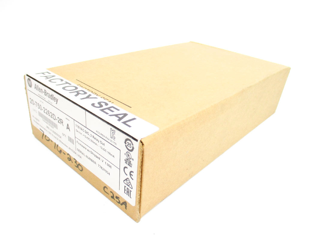 ALLEN BRADLEY 20-750-2262D-2R SER. A F/W V1.008 NSFS