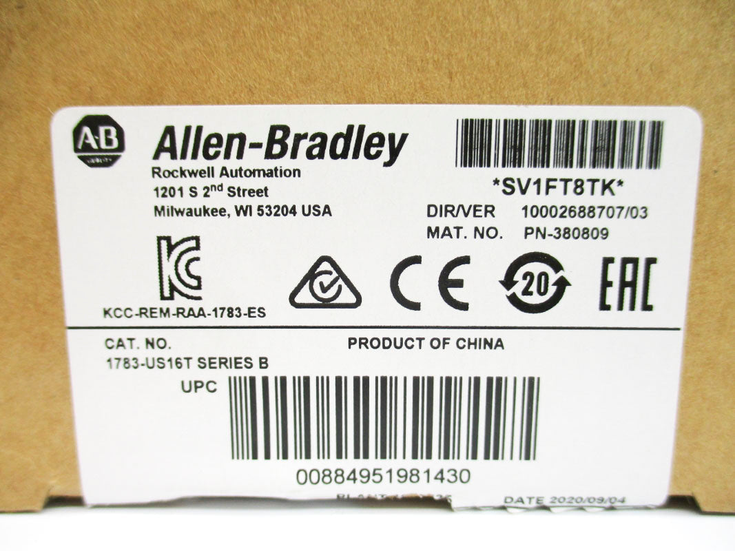 ALLEN BRADLEY 1783-US16T SER. B NSMP