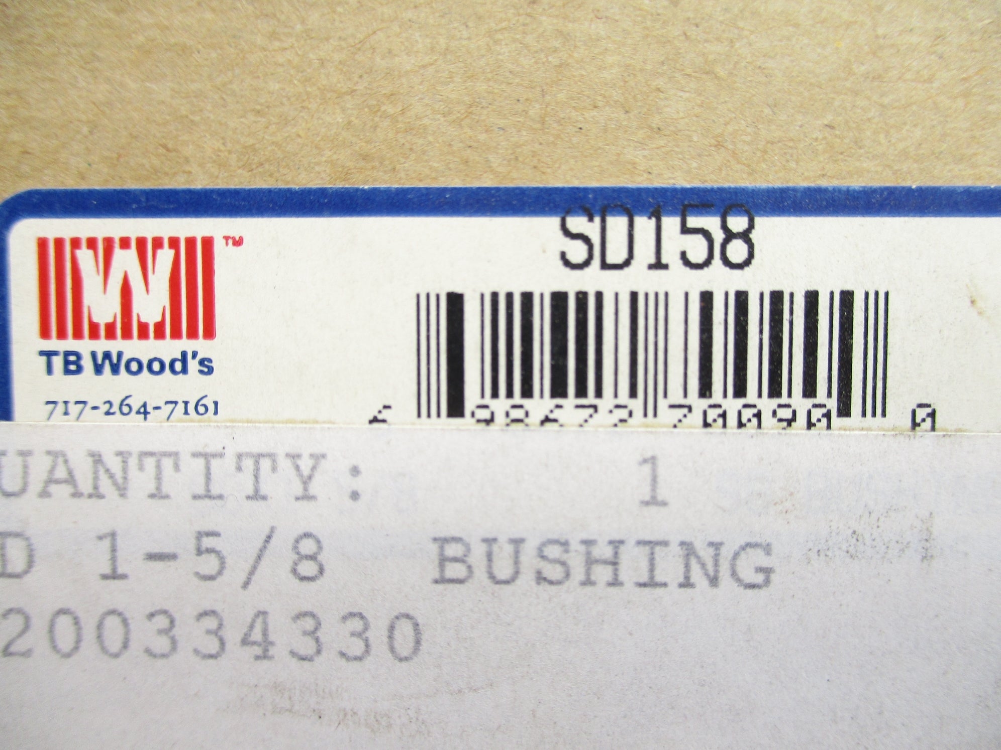 TB WOODS SD158 NSMP