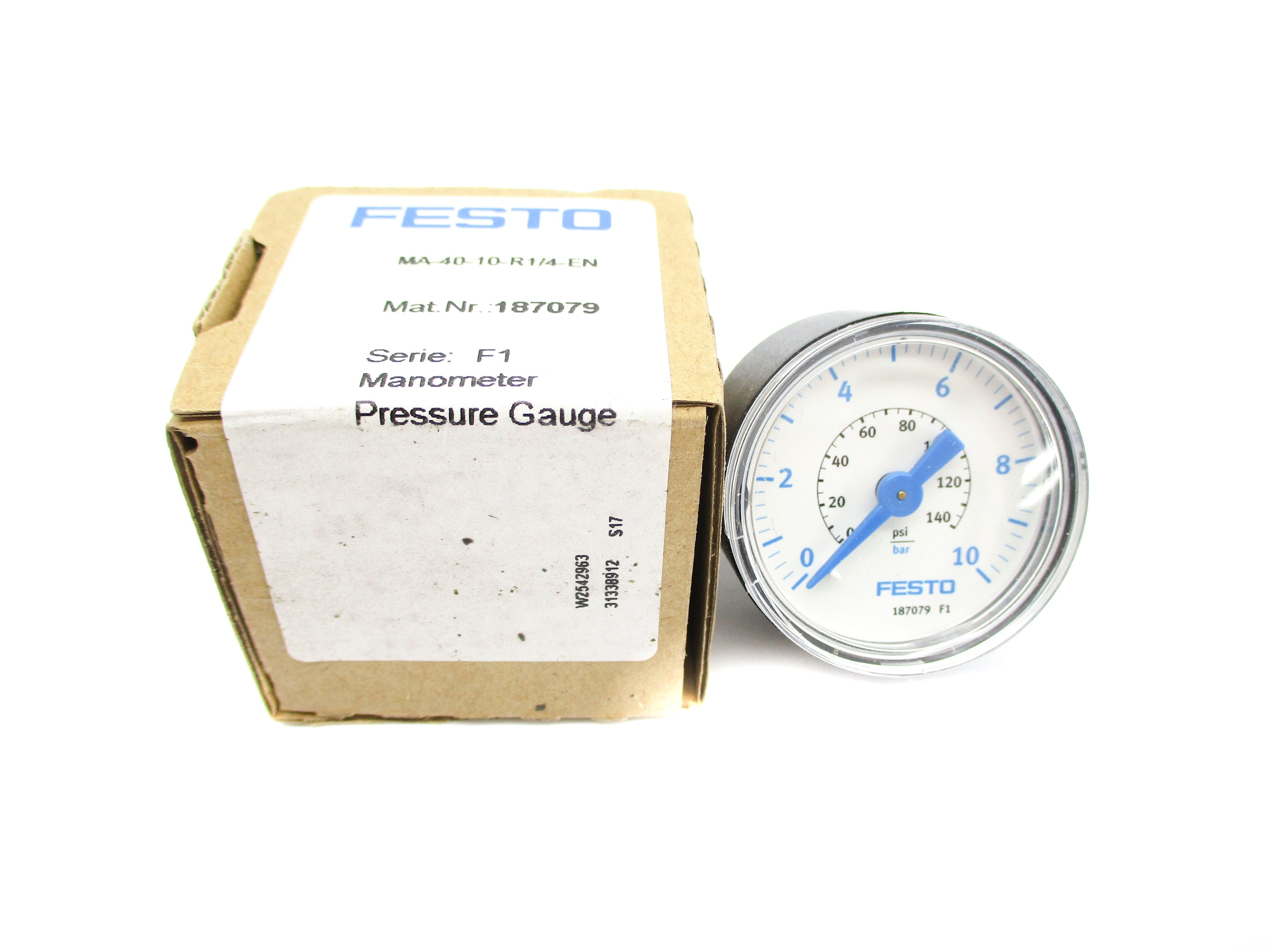 FESTO MA-40-10-R1/4-EN 140PSI NSMP
