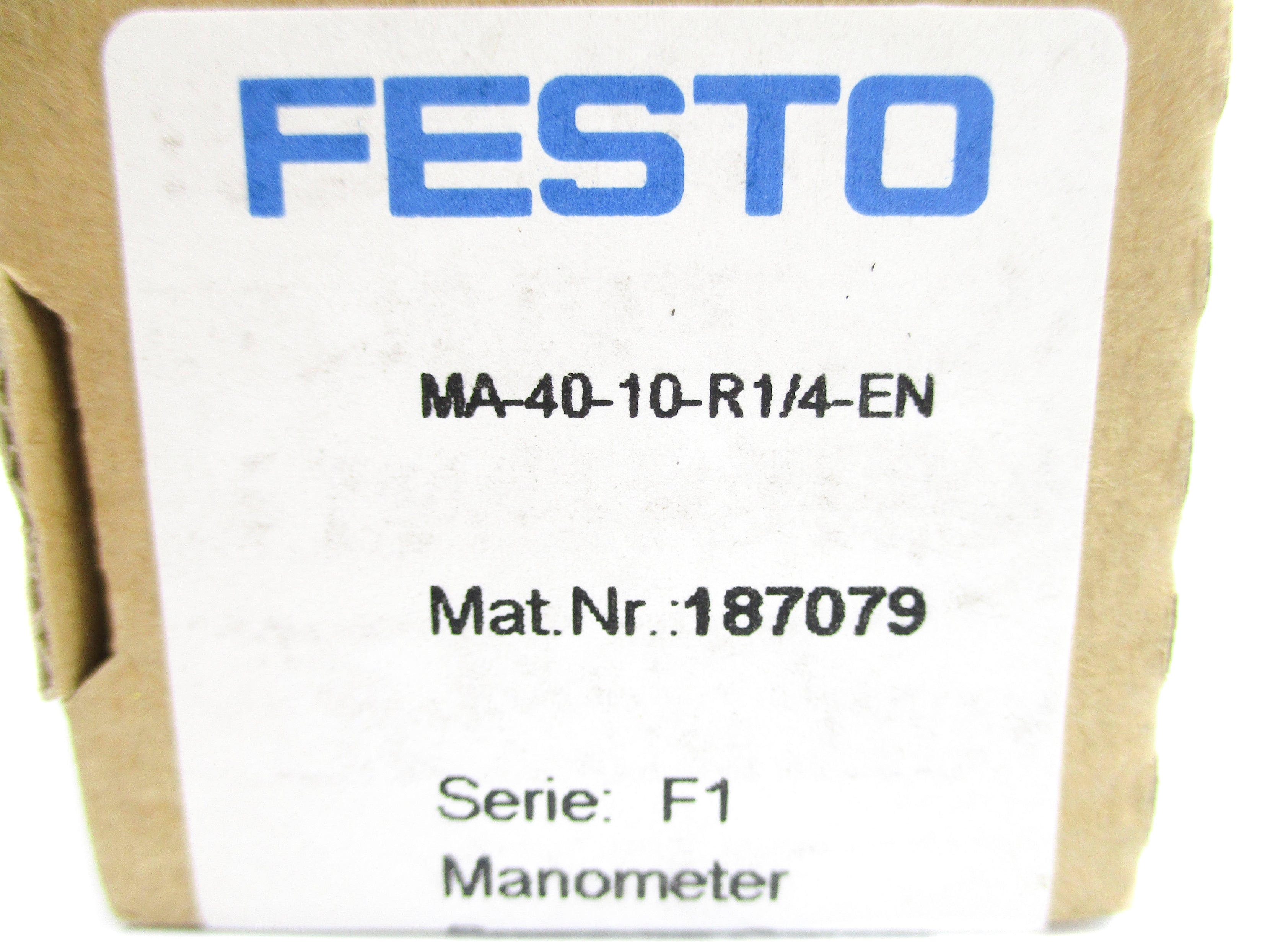 FESTO MA-40-10-R1/4-EN 140PSI NSMP
