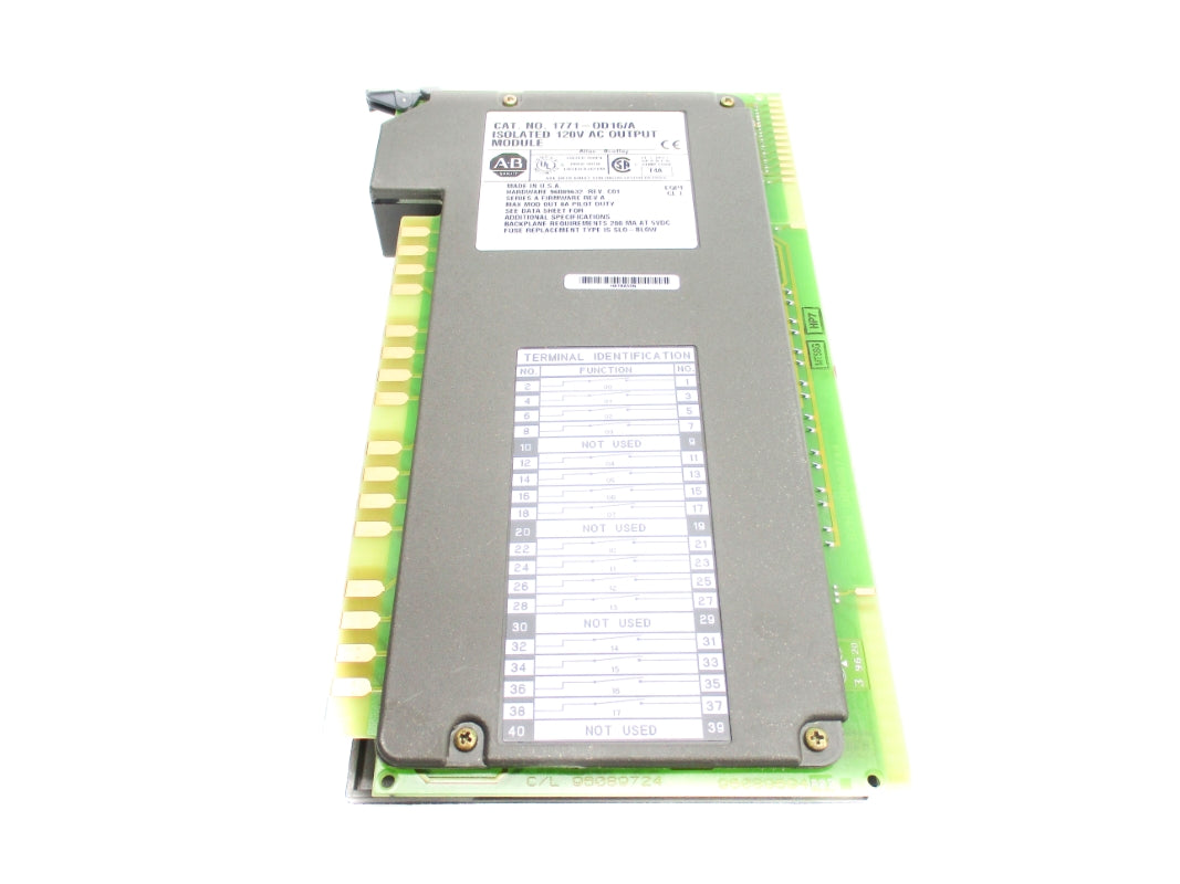 ALLEN BRADLEY 1771-OD16 SER. A F/W A UNMP