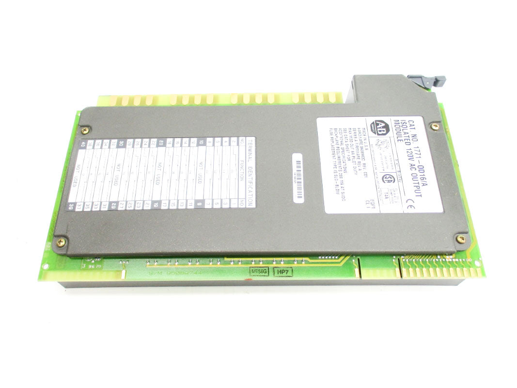 ALLEN BRADLEY 1771-OD16 SER. A F/W A UNMP