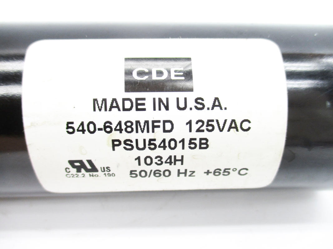 CDE PSU54015B 125VAC UNMP