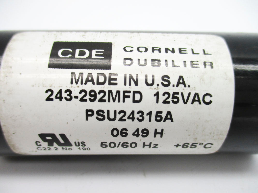 CDE PSU24315A 125VAC UNMP