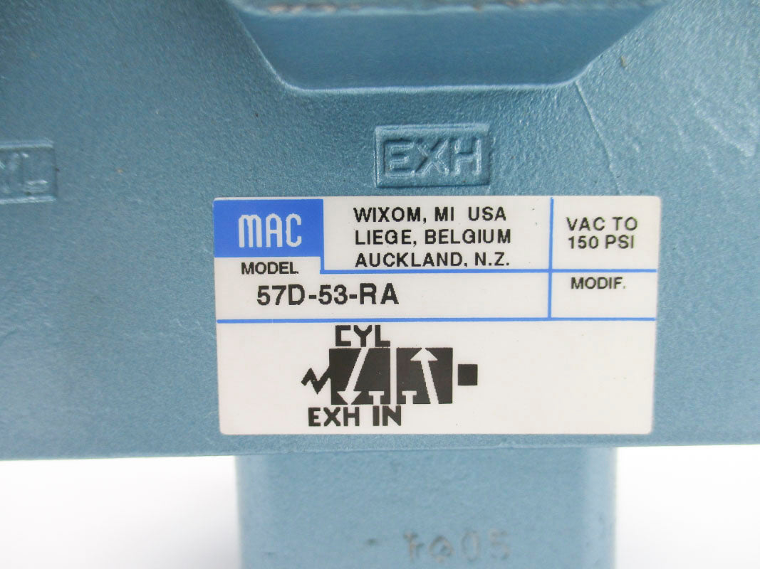 MAC 57D-53-RA 150PSI UNMP