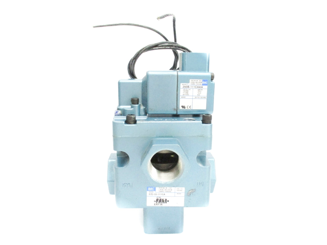 MAC 57D-33-111CA 150PSI 120/60 110/50 UNMP