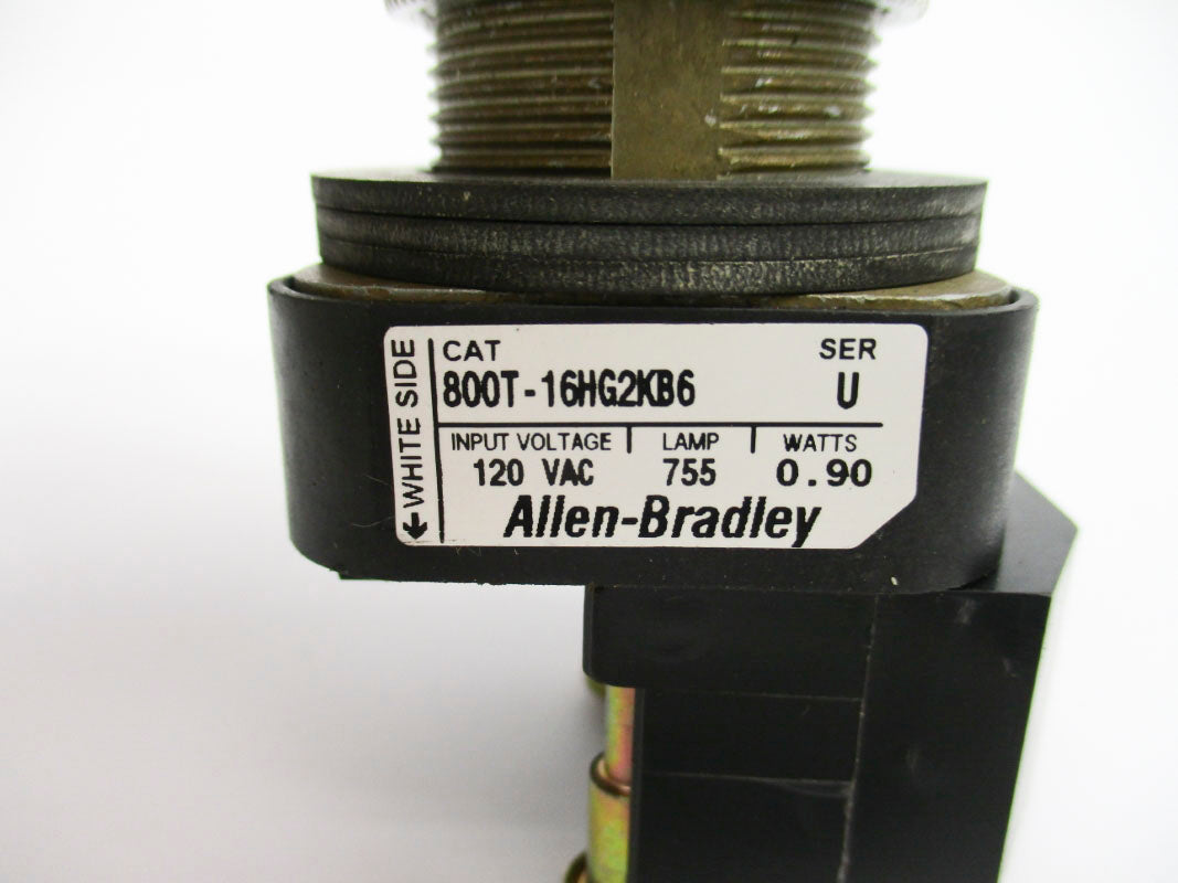 ALLEN BRADLEY 800T-16HG2KB6 SER. U NSNP