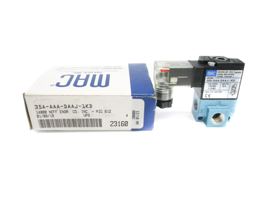 MAC 35A-AAA-DAAJ-1KD 120PSI 110/120V NSMP