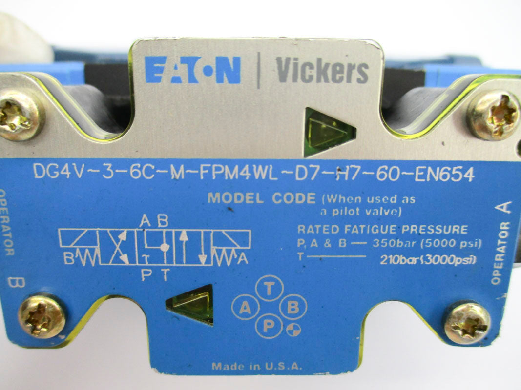 EATON DG5V56CTMFPM4WLD7H710EN575 24VDC 3000/5000PSI NSNP