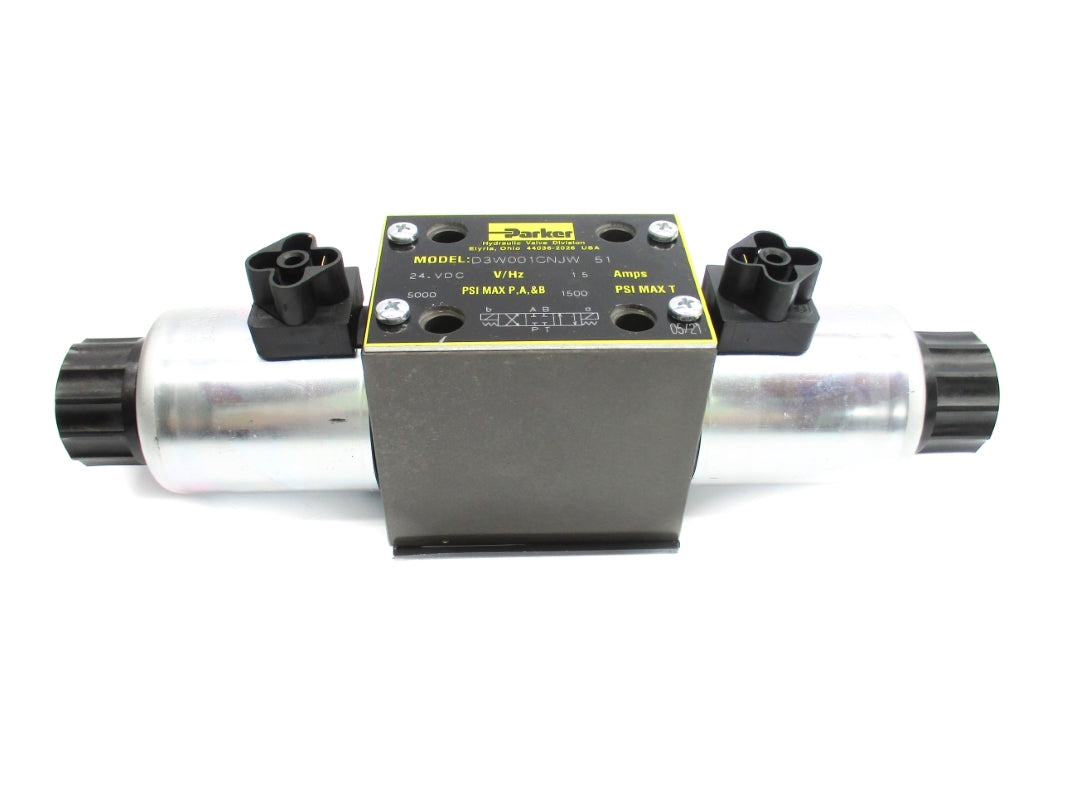 PARKER D3W001CNJW51 24VDC 1500/5000PSI NSNP
