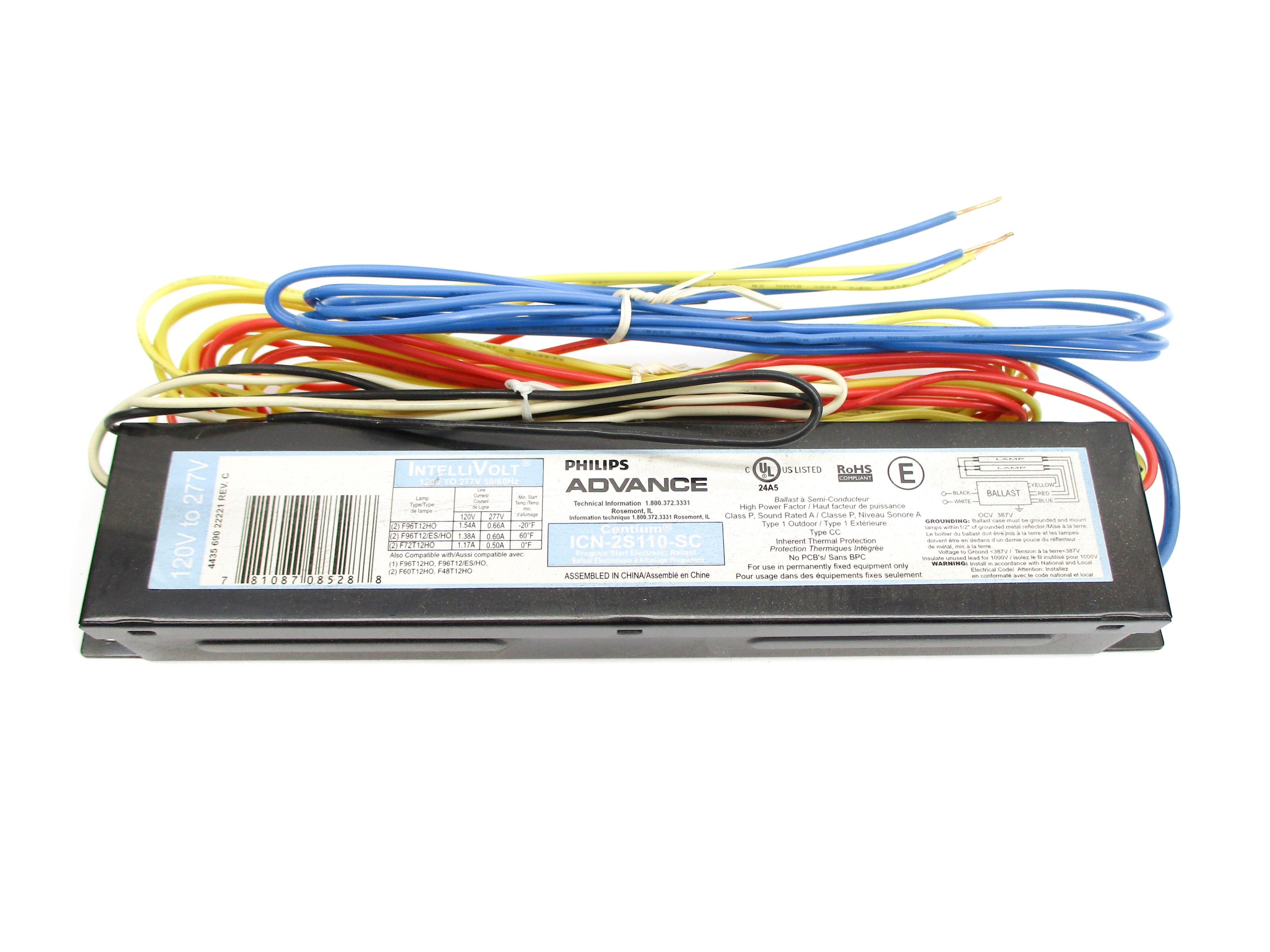 PHILIPS ADVANCE ICN2S110SC351 NSMP