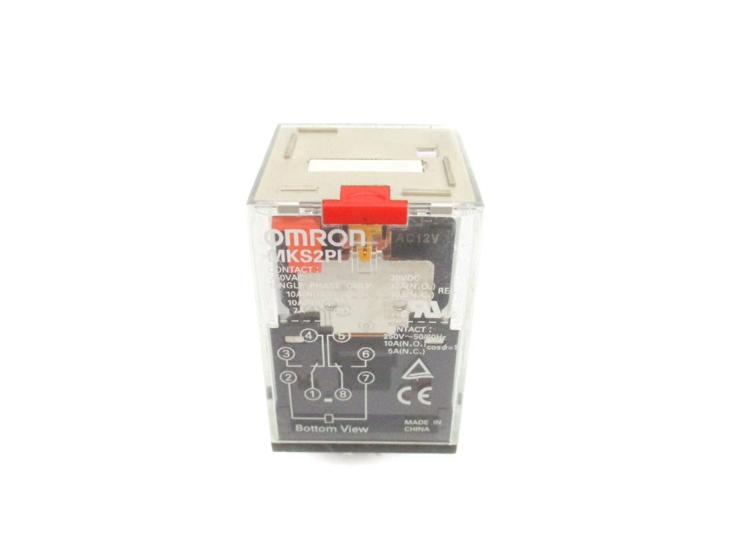 OMRON MKS2PI 12VAC 10A UNMP