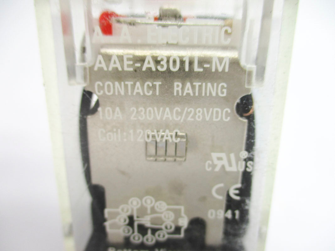 A.A.ELECTRIC AAE-A301L-M 10A 120VAC NSNP