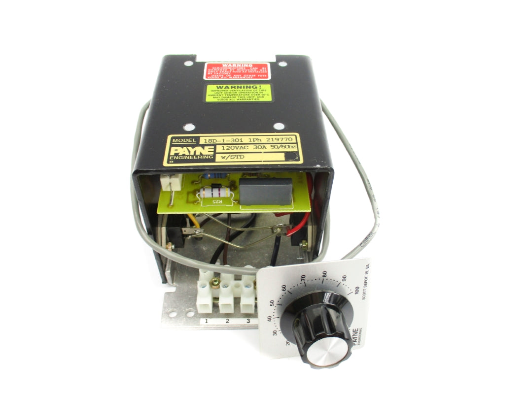 PAYNE ENGINEERING 18D-1-30I 120VAC 30A UNMP