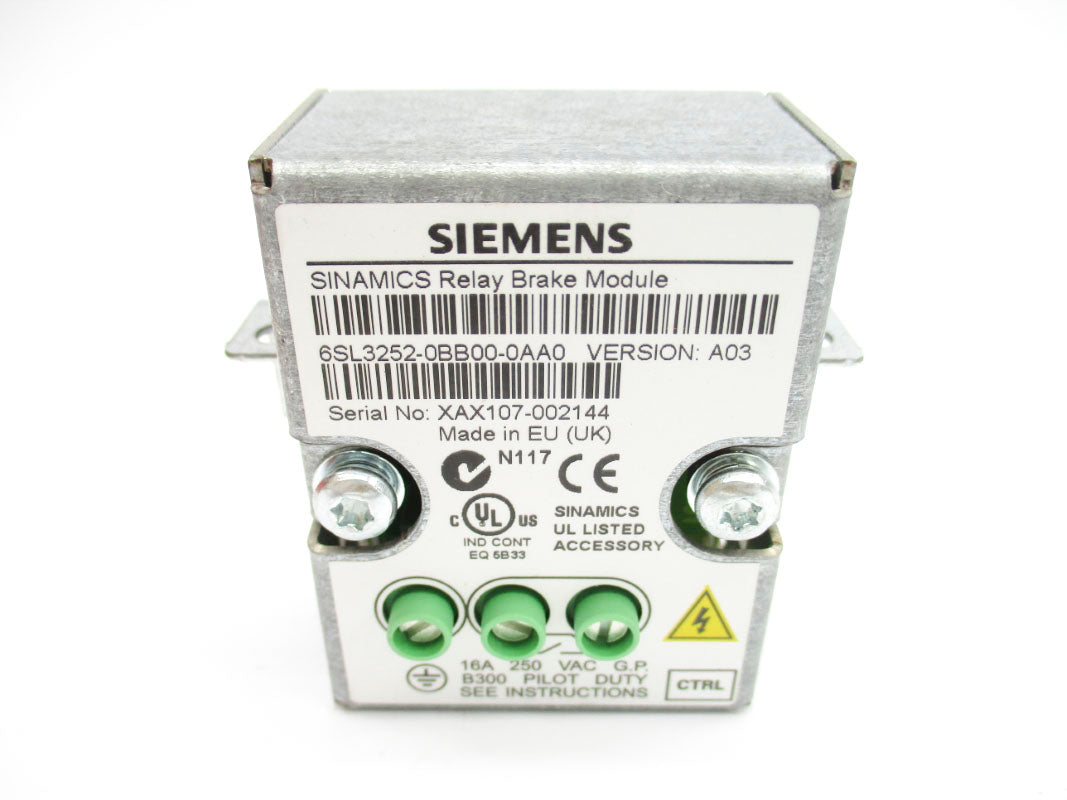 SIEMENS 6SL3252-0BB00-0AA0 16A 250VAC NSMP